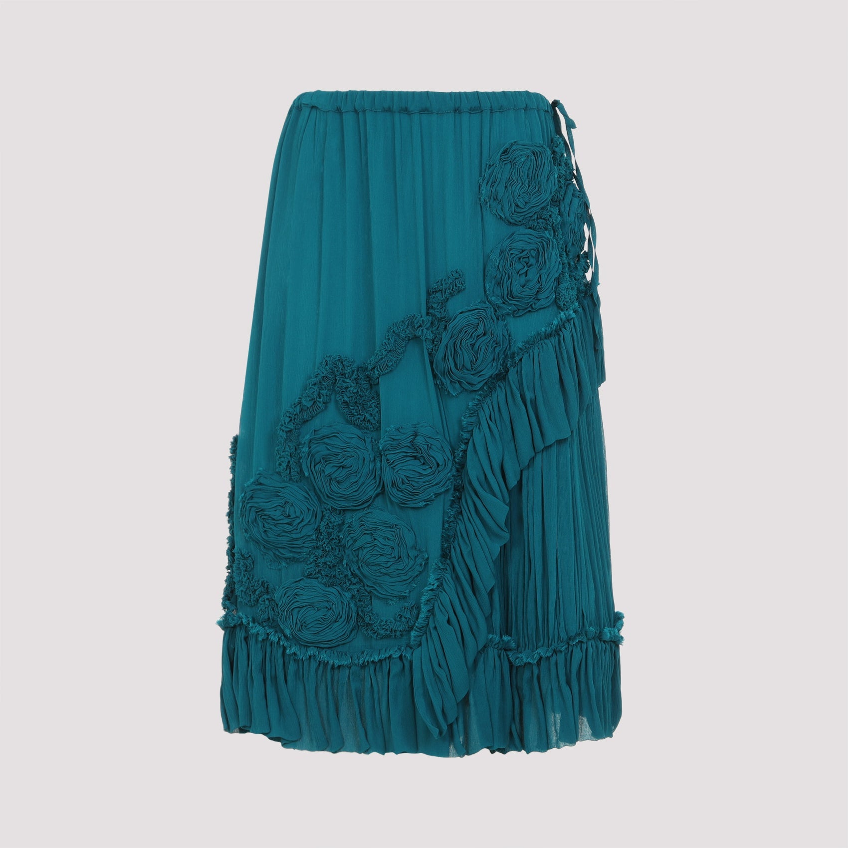 Dries Van Noten Sammy Bis Midi Skirt