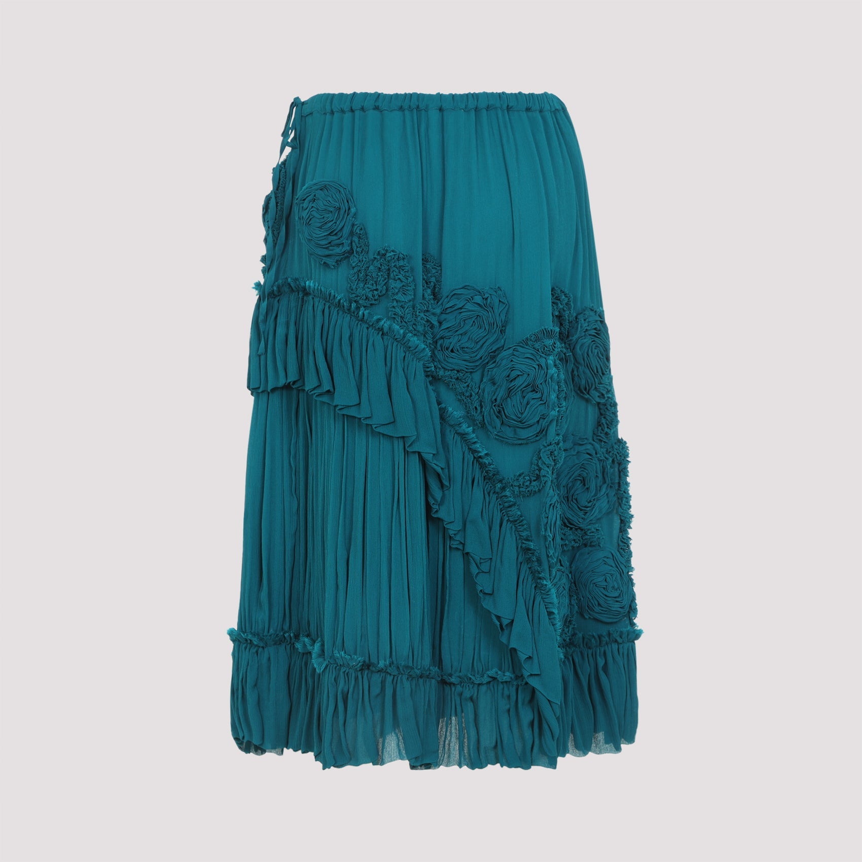 Dries Van Noten Sammy Bis Midi Skirt