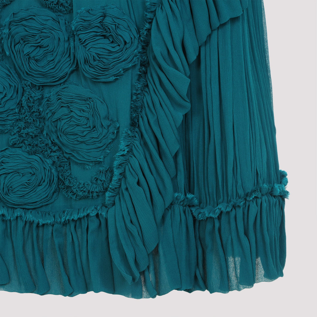 Dries Van Noten Sammy Bis Midi Skirt