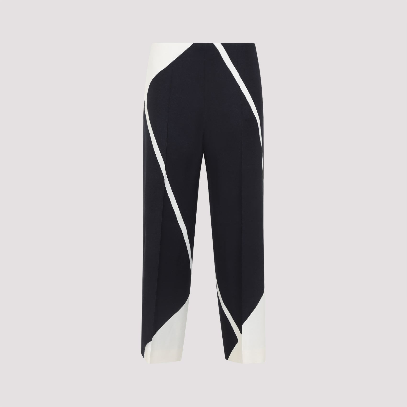 Alberta Ferretti Twill Printed Pants