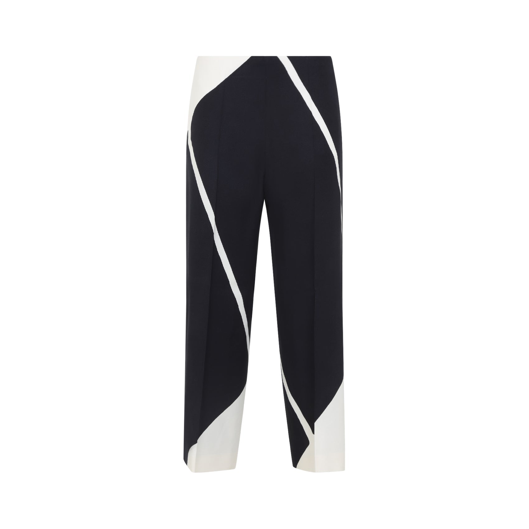 Alberta Ferretti Twill Printed Pants
