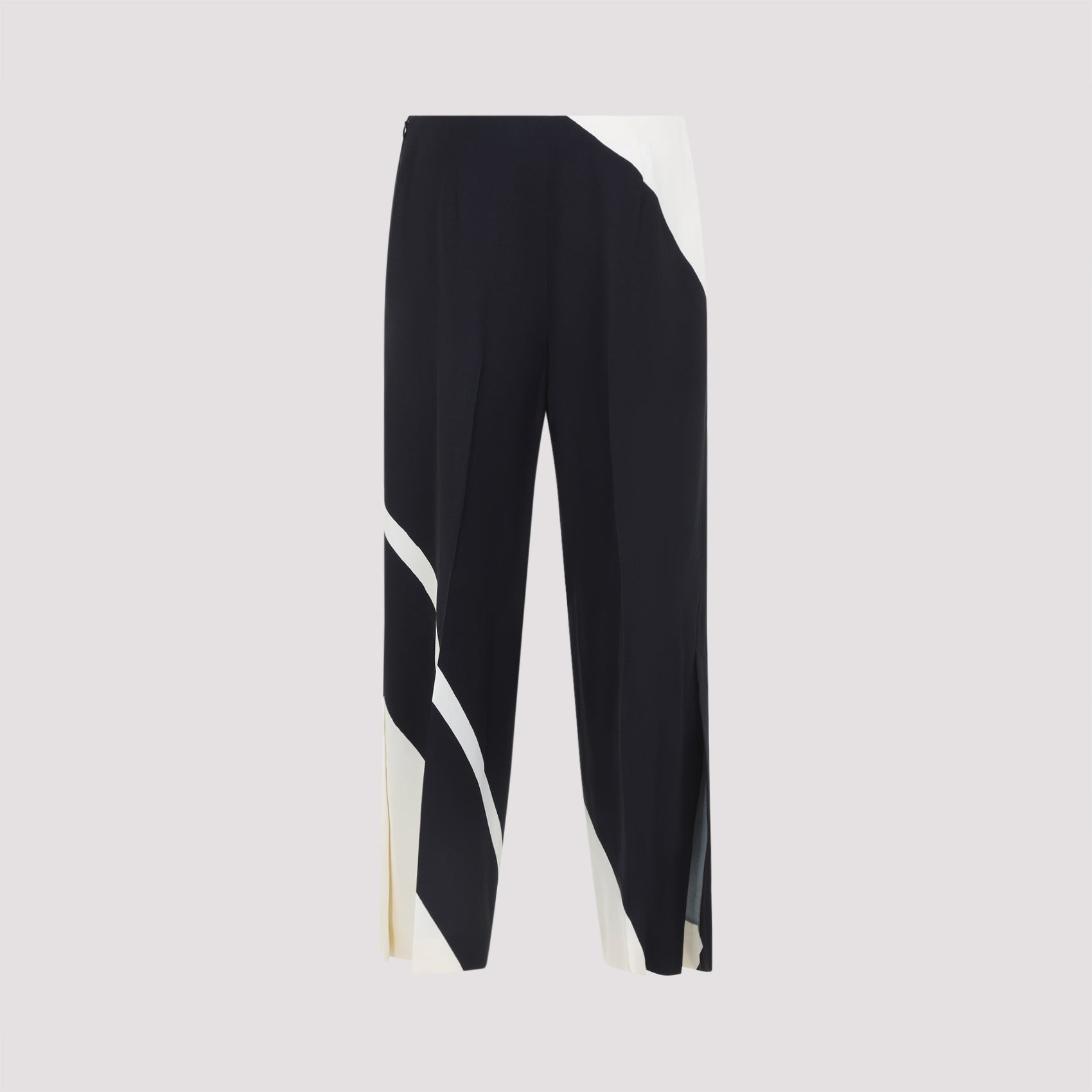 Alberta Ferretti Twill Printed Pants