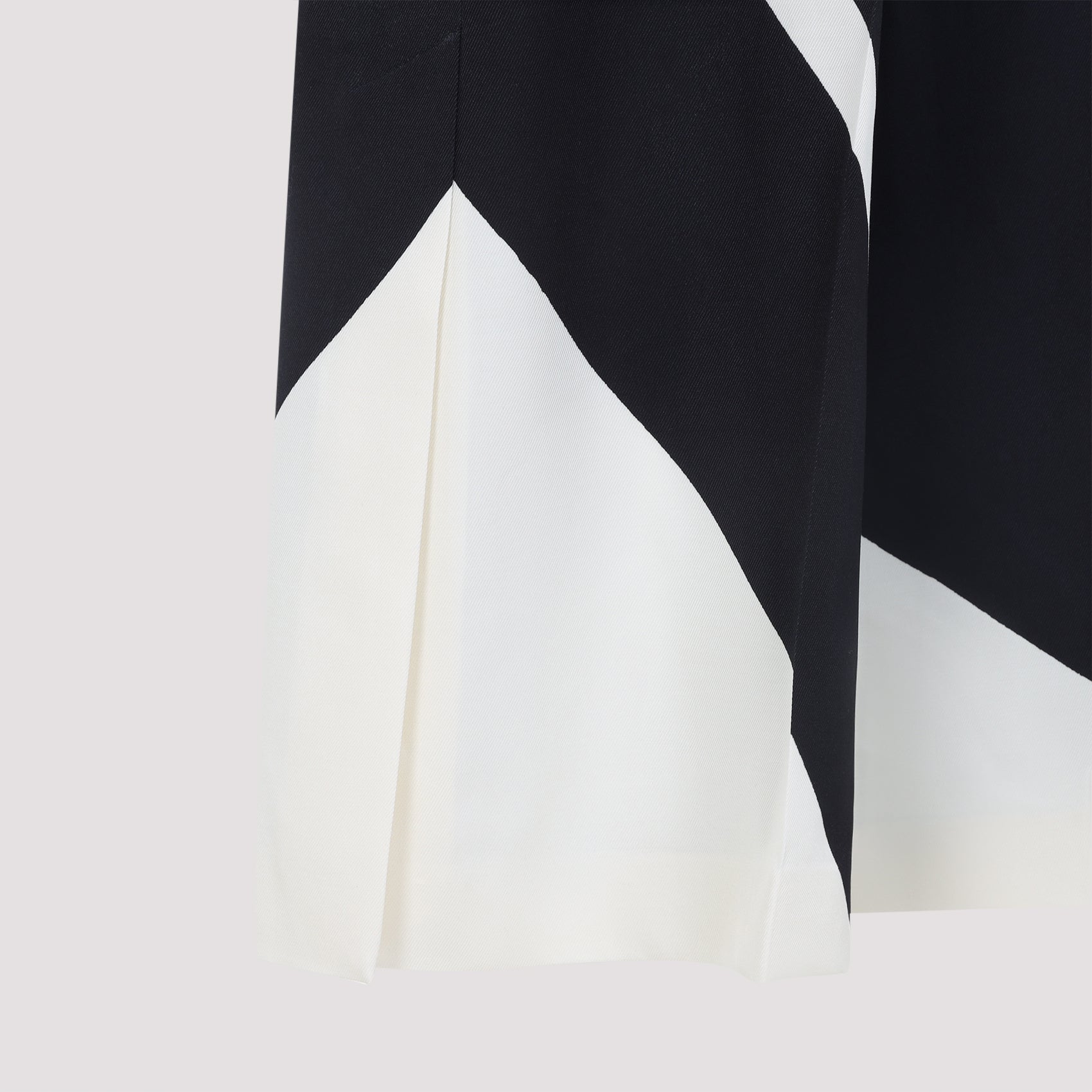 Alberta Ferretti Twill Printed Pants