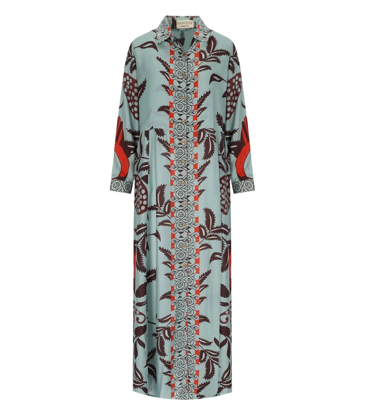 Pahiesa Formentera Light Blue Shirt Dress