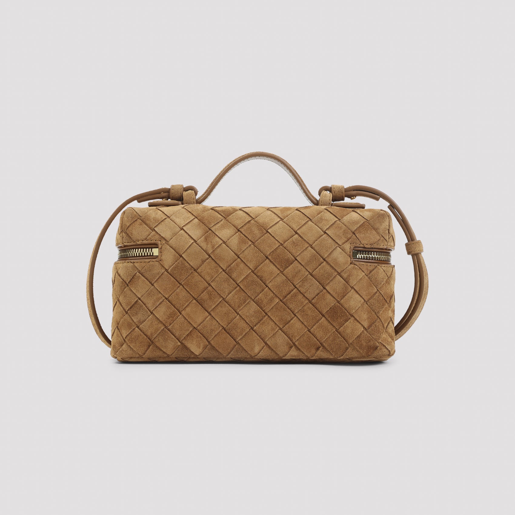 Bottega Veneta Bang Bang Suede Vanity Case Bag