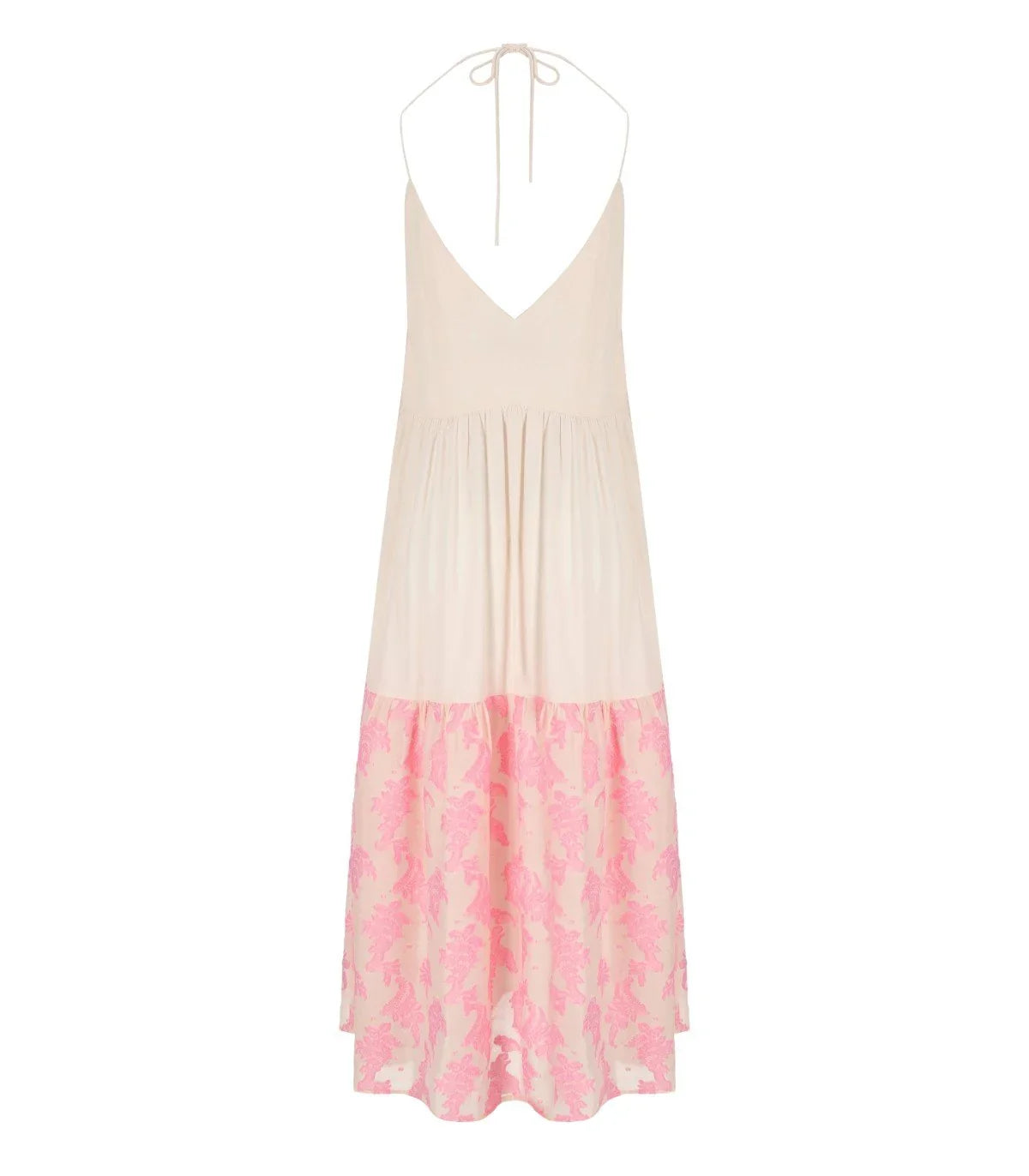 Traffic People Ithaca Pink Long Dress