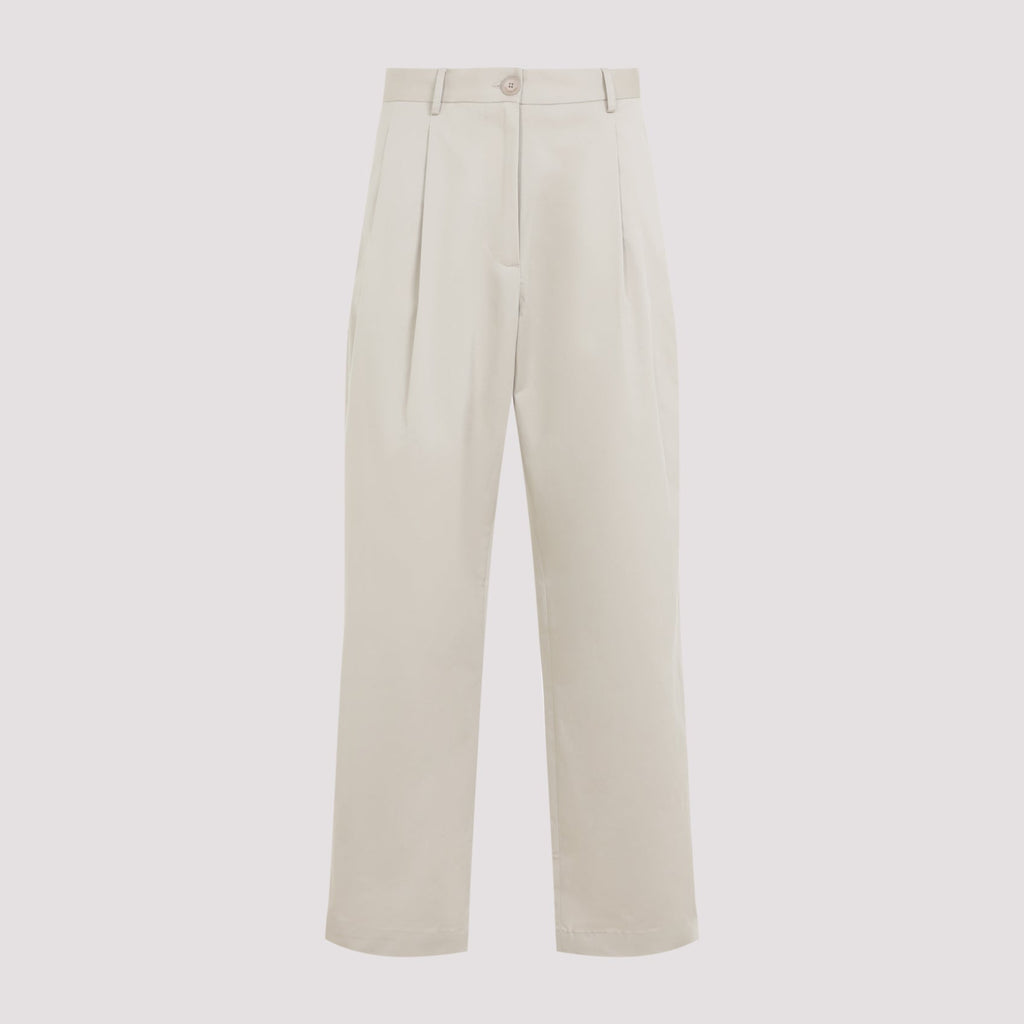 The Frankie Shop Norstrand Cotton Chino Trousers