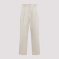 The Frankie Shop Norstrand Cotton Chino Trousers