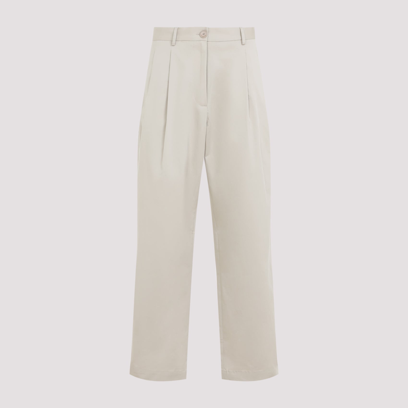 The Frankie Shop Norstrand Cotton Chino Trousers