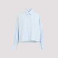 The Frankie Shop Arlen Cotton Boxy Shirt