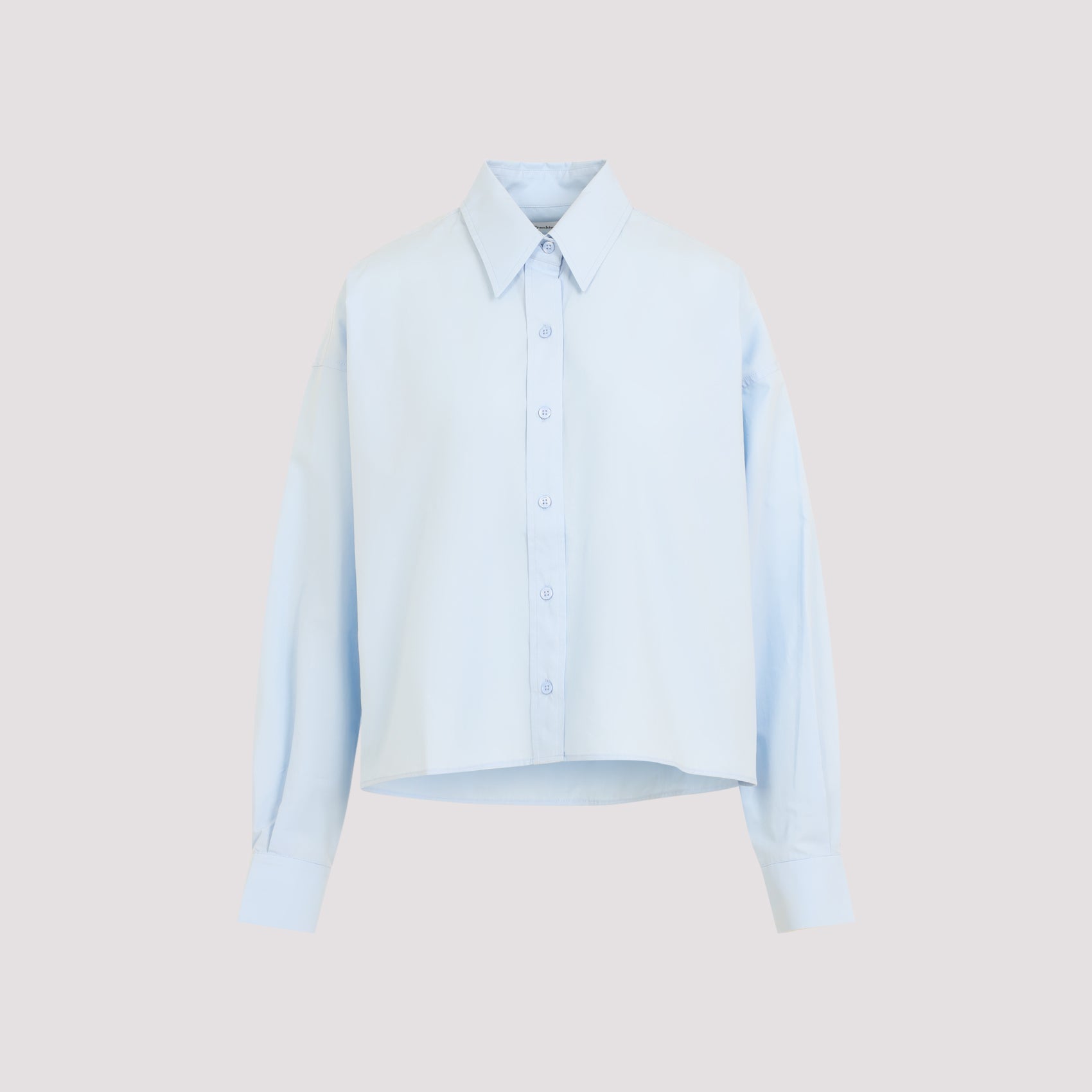 The Frankie Shop Arlen Cotton Boxy Shirt