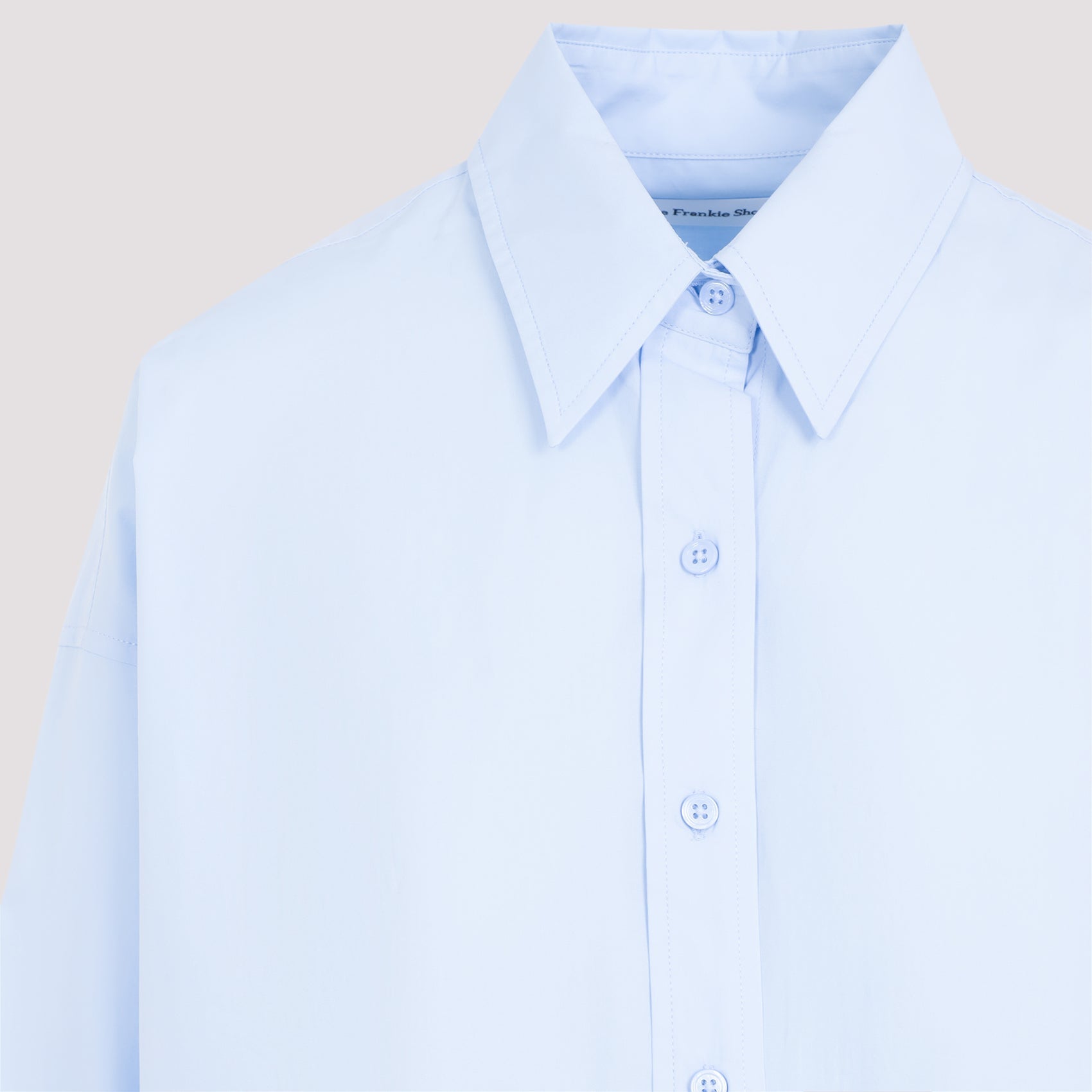 The Frankie Shop Arlen Cotton Boxy Shirt