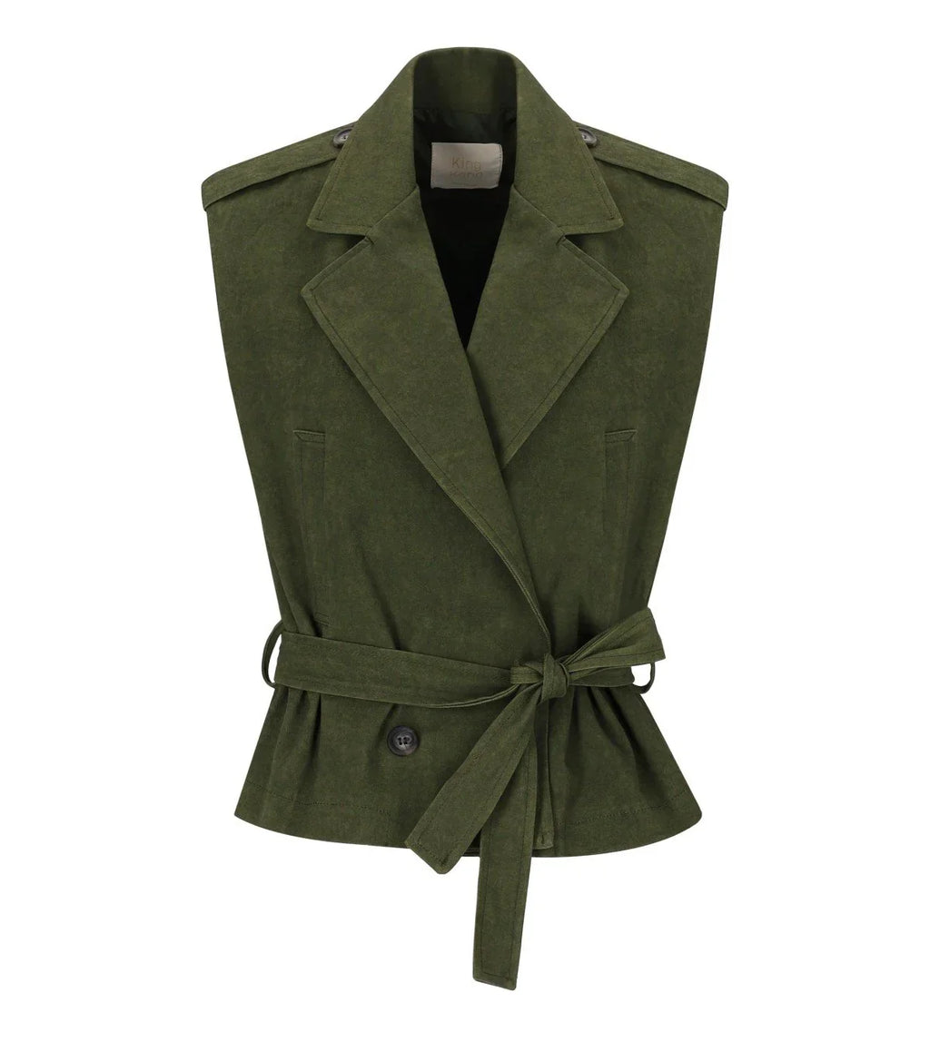 K.K. Trocadero Green Vest