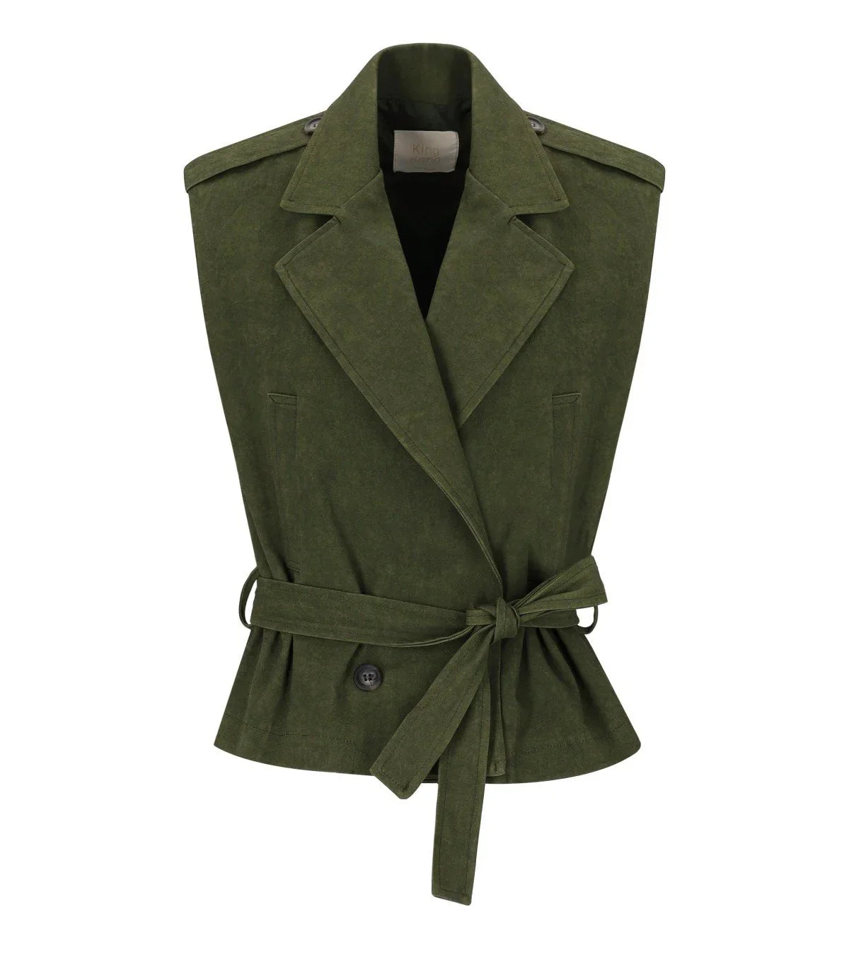 K.K. Trocadero Green Vest