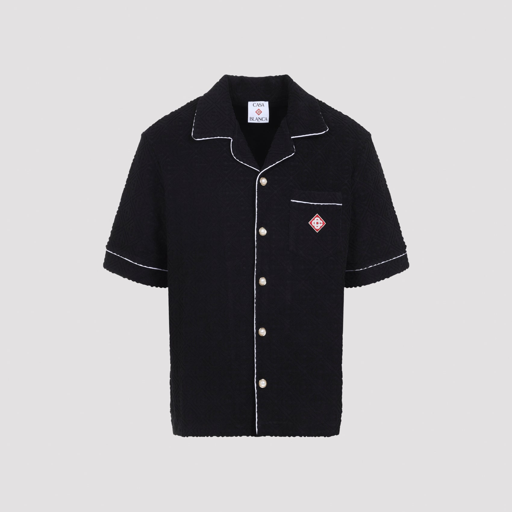 Casablanca Towelling Monogram Shirt