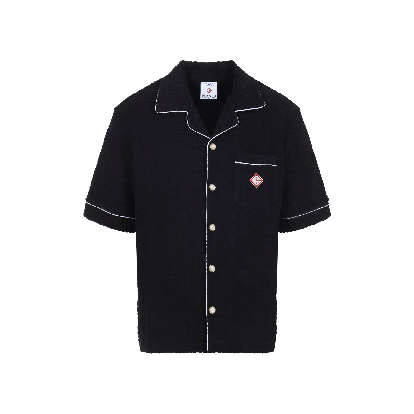 Casablanca Towelling Monogram Shirt