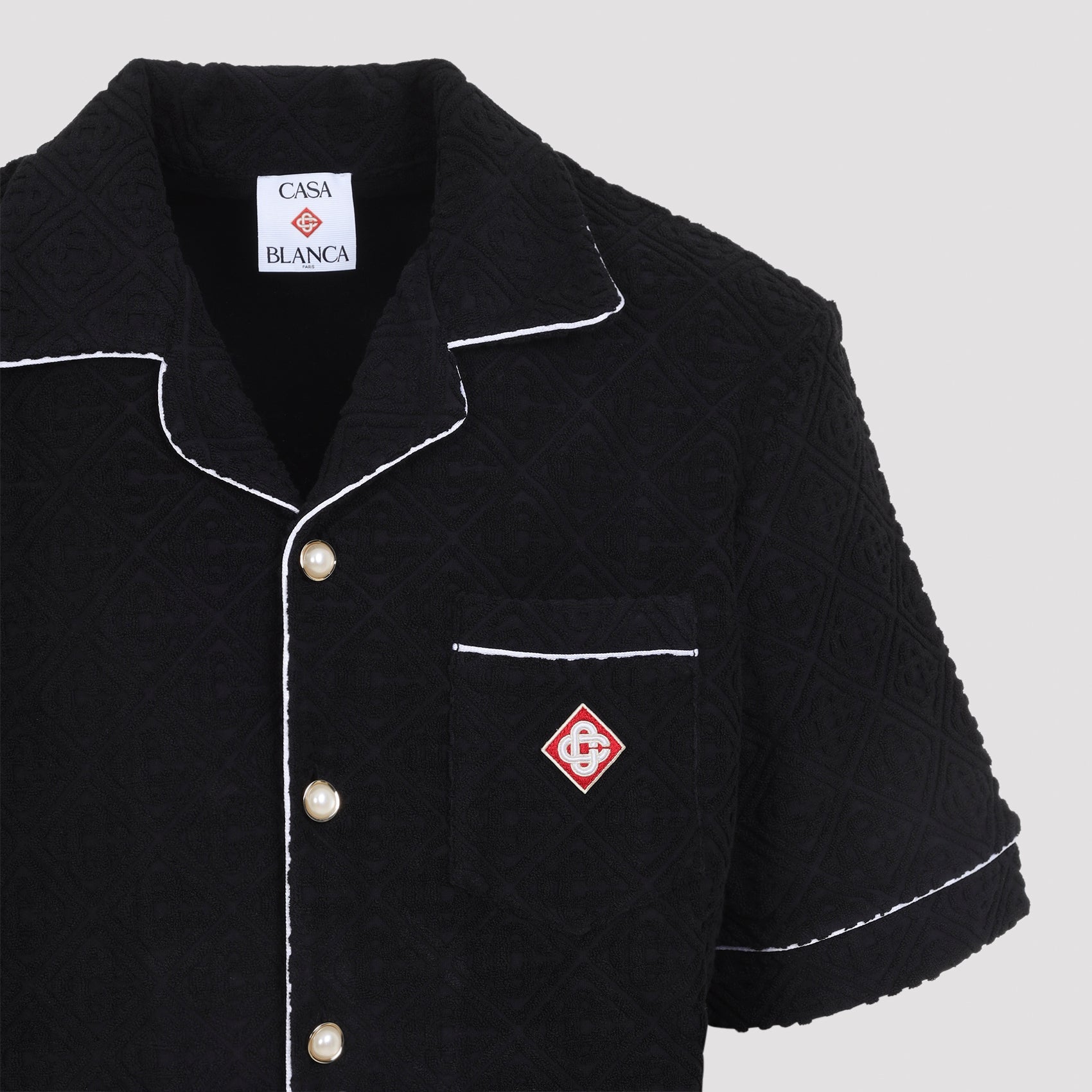 Casablanca Towelling Monogram Shirt
