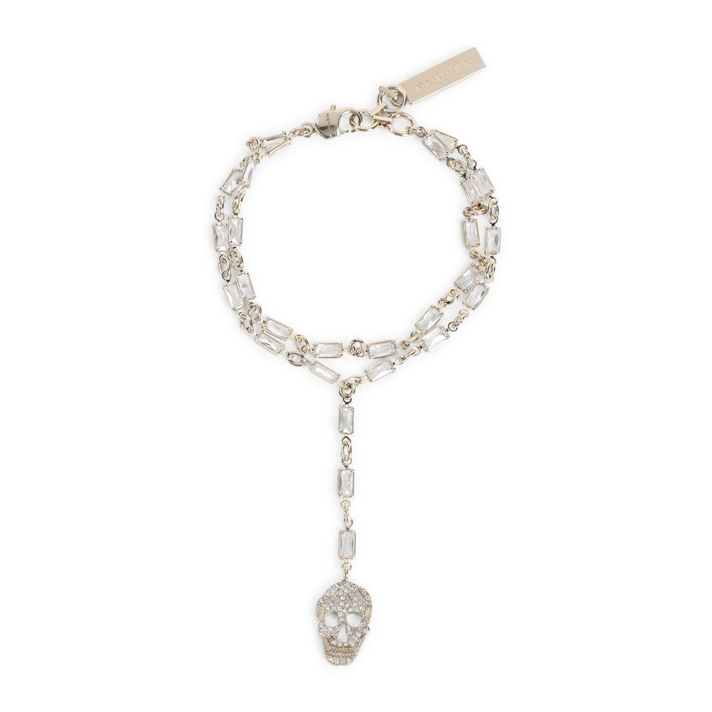 Alexander Mc Queen Pavè Skull Bracelet