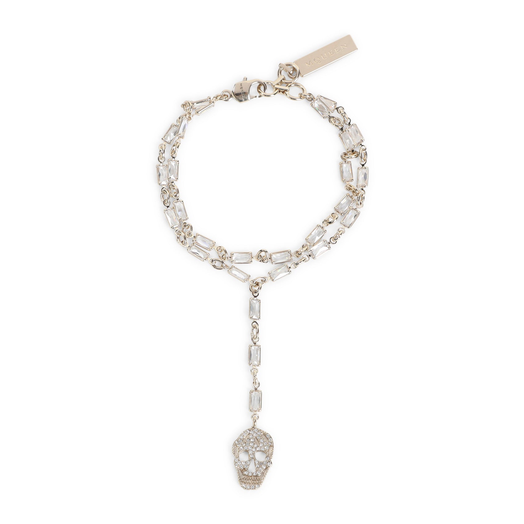 Alexander Mc Queen Pavè Skull Bracelet