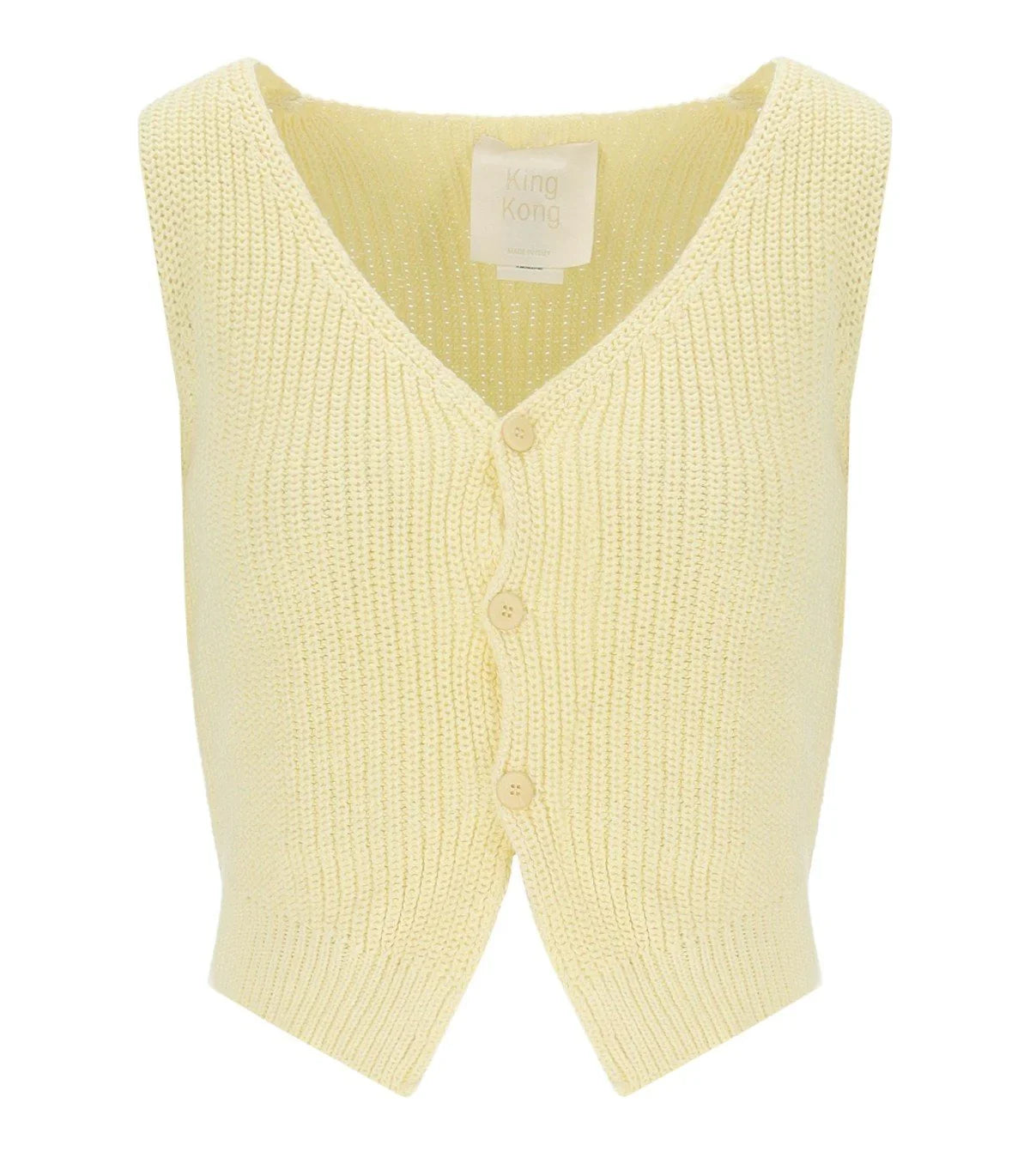 K.K. Yellow Knitted Top