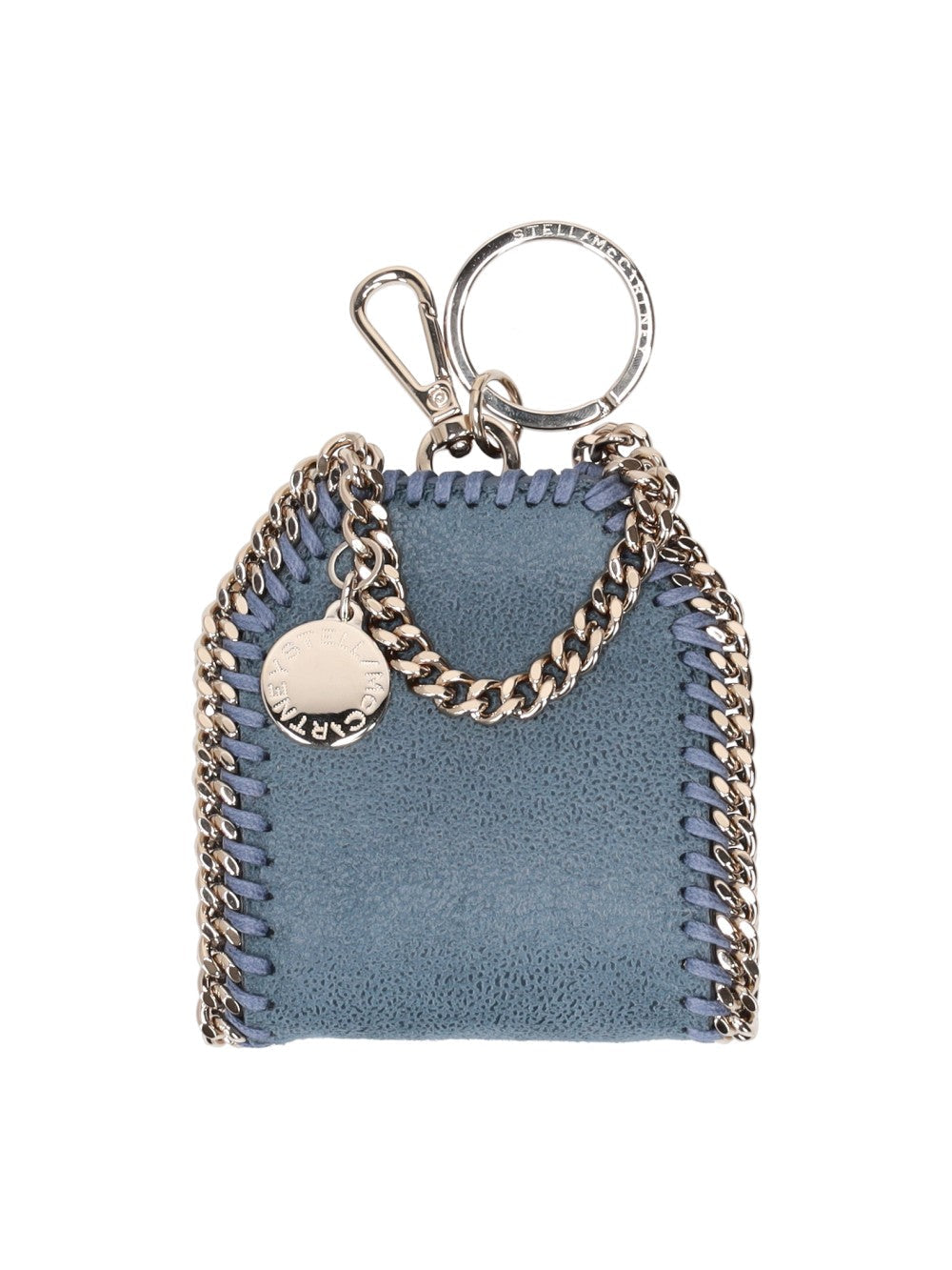 Stella Mc Cartney Falabella Airpods Case Eco Shaggy Deer W/Ruthenium Chain