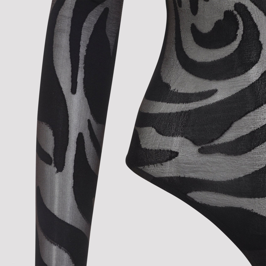 Wolford Rose Shadow String Body