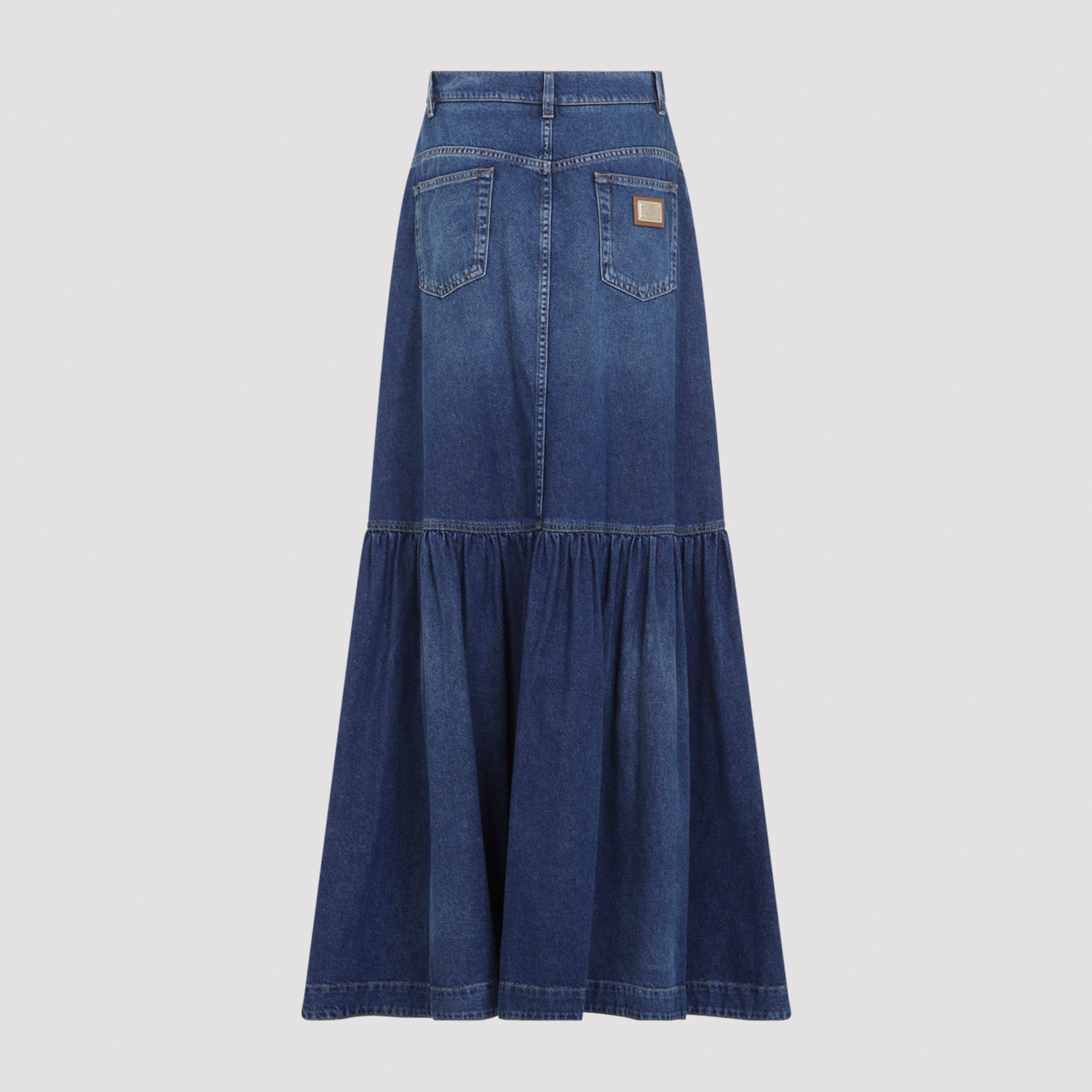 Dolce & Gabbana Long Denim Skirt