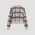 Brunello Cucinelli Check Sweater