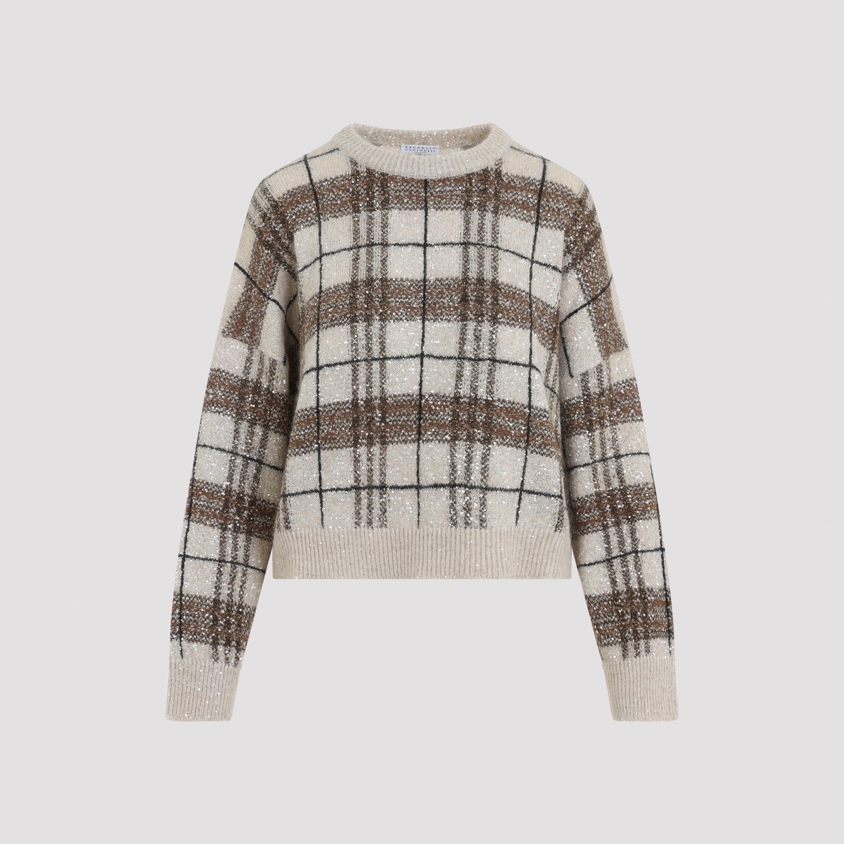 Brunello Cucinelli Check Sweater
