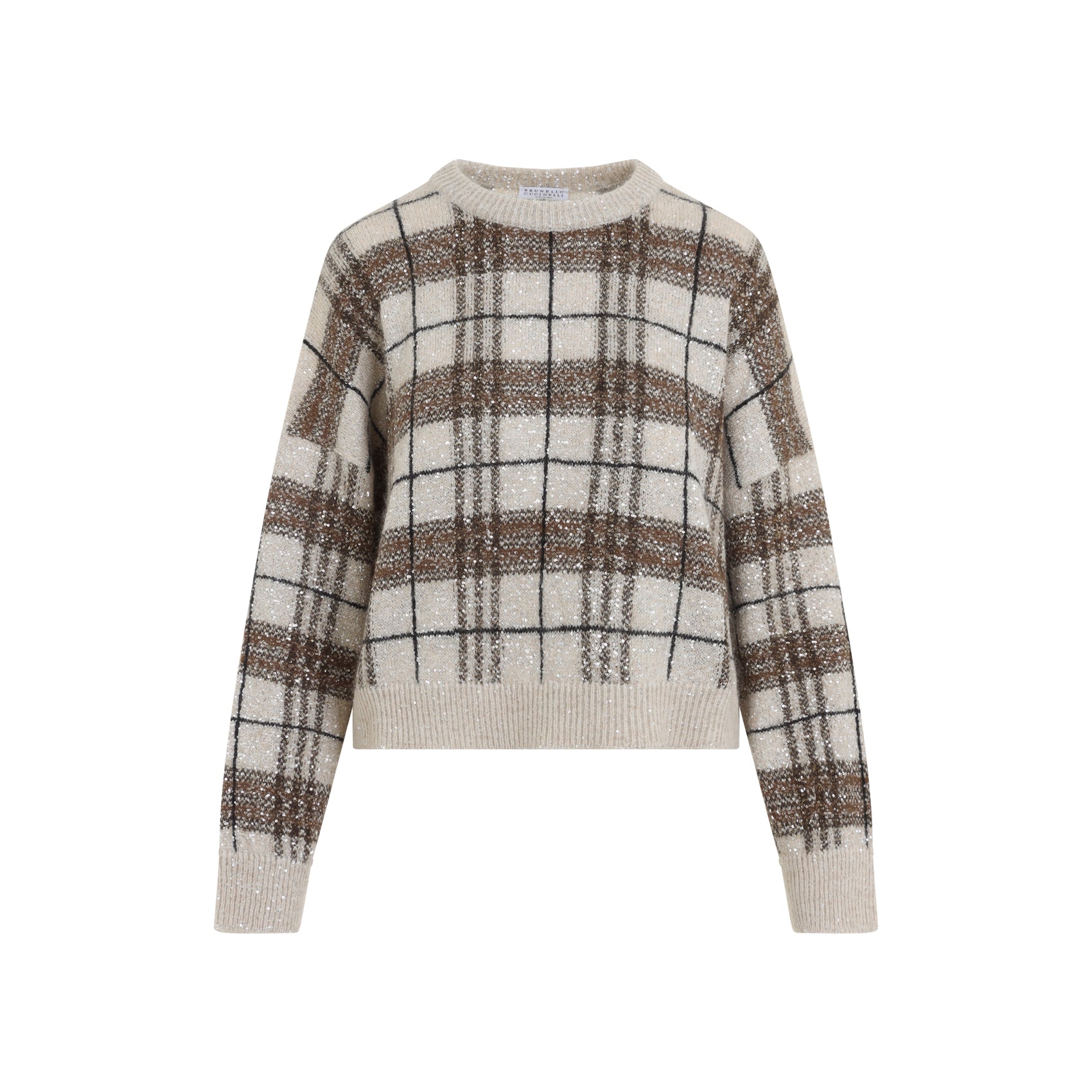 Brunello Cucinelli Check Sweater