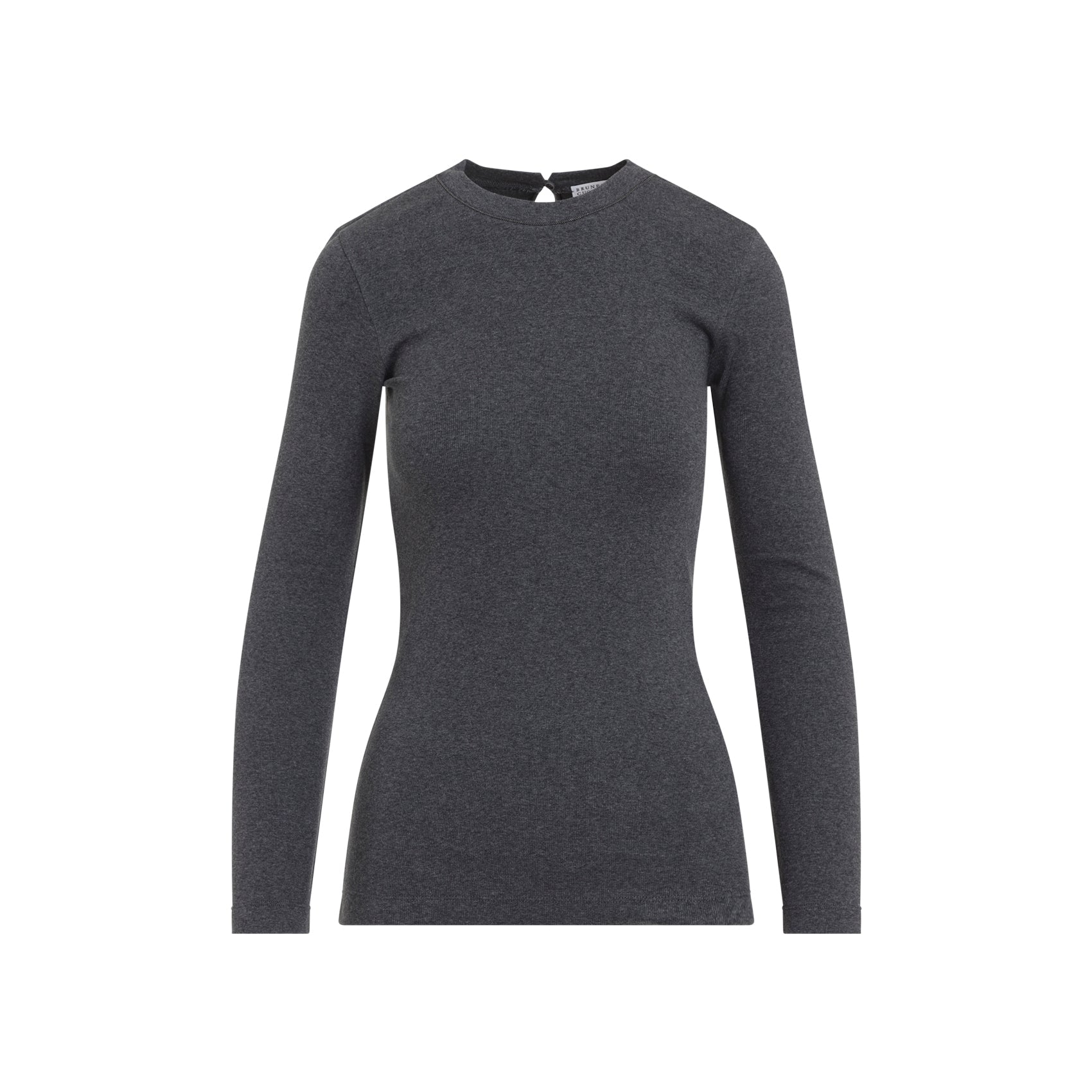 Brunello Cucinelli L/S Rib T Shirt