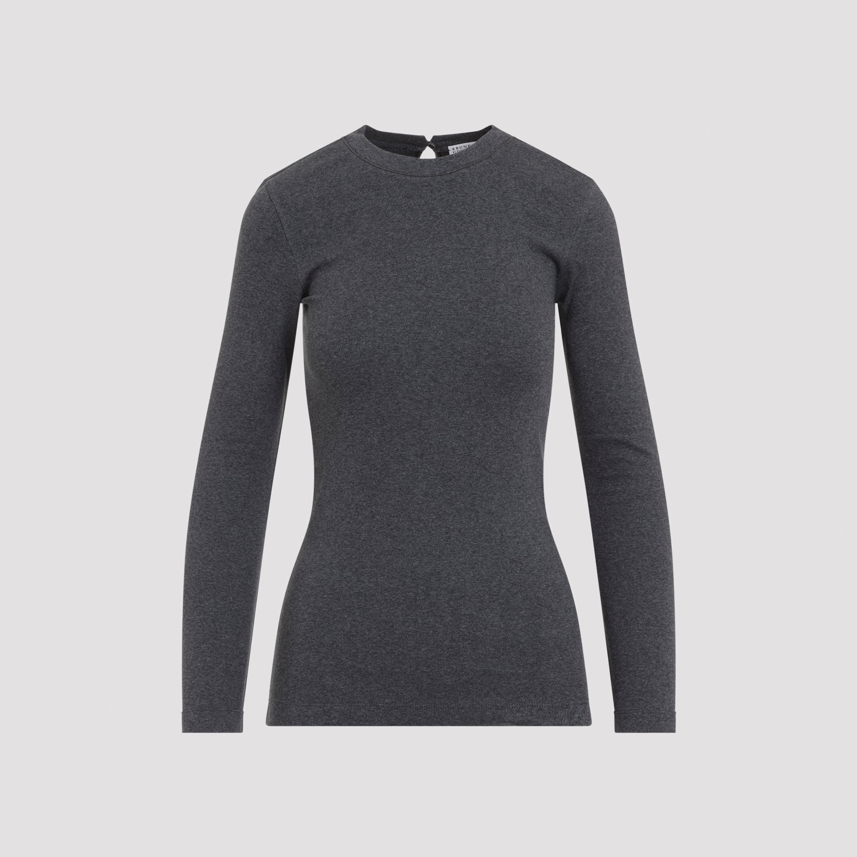 Brunello Cucinelli L/S Rib T Shirt