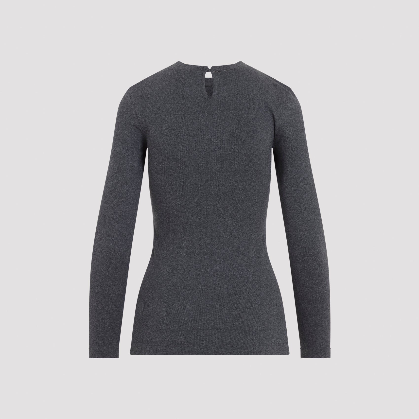 Brunello Cucinelli L/S Rib T Shirt