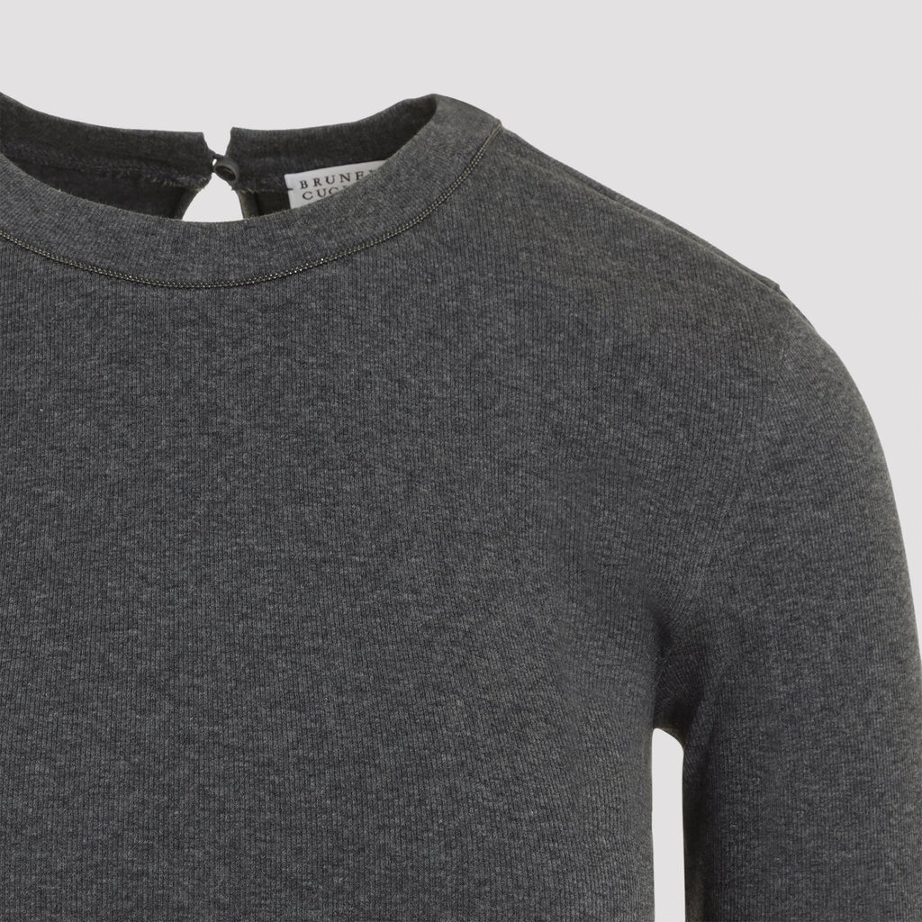 Brunello Cucinelli L/S Rib T Shirt