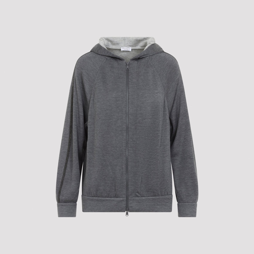 Brunello Cucinelli Full Zip Monile Sweatshirt