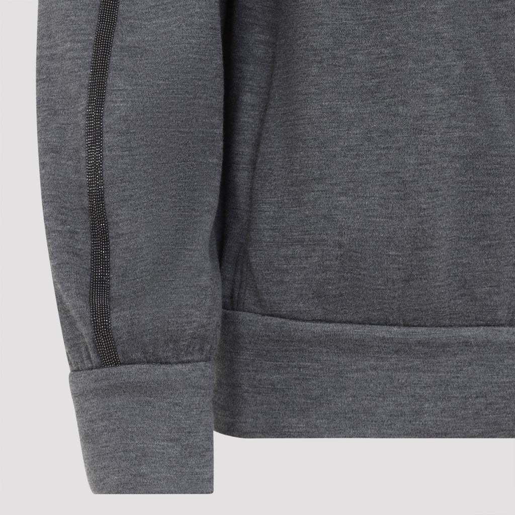 Brunello Cucinelli Full Zip Monile Sweatshirt