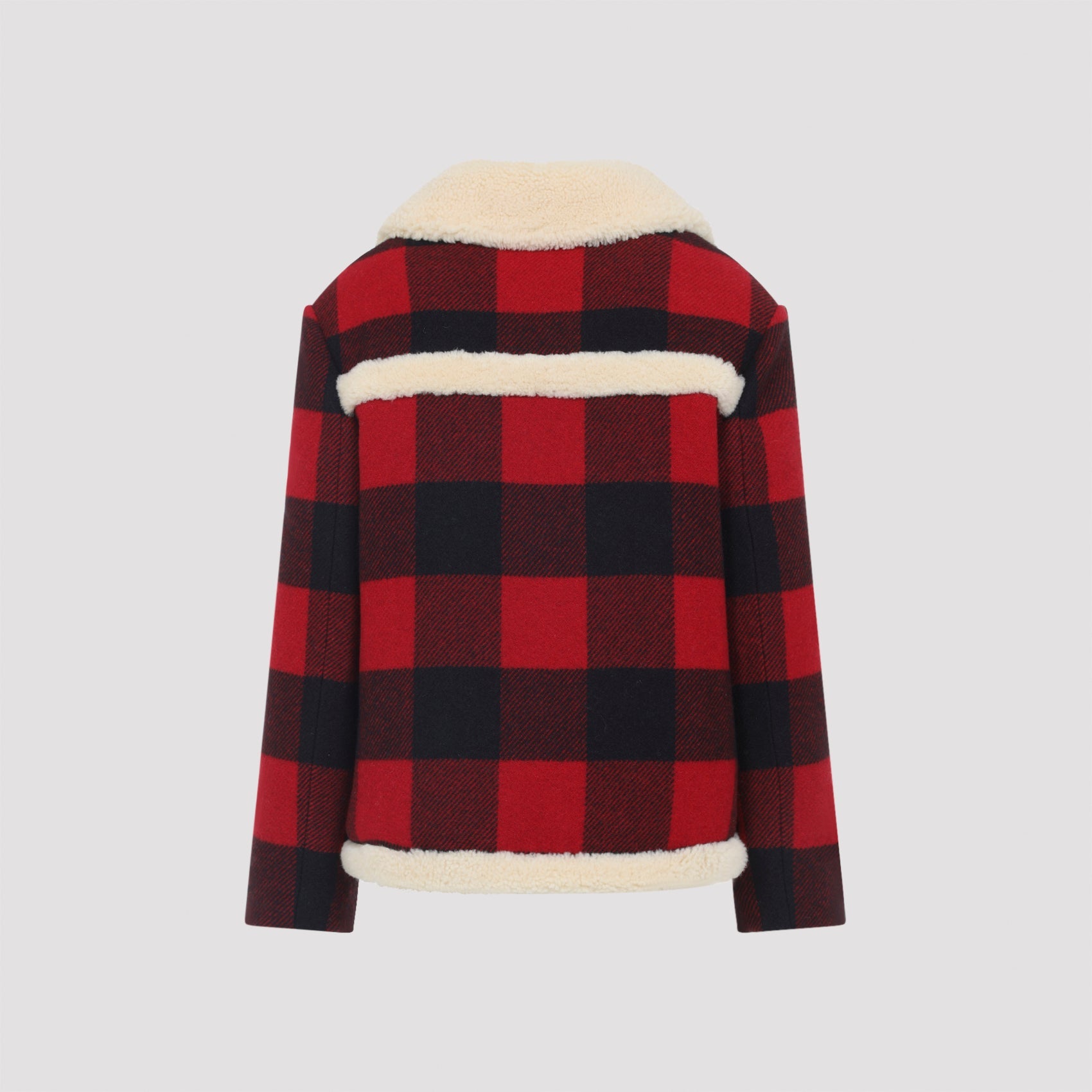 Celine Caban Shearling Jacket