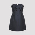 Alberta Ferretti Tailoring Off Shoulder Dress