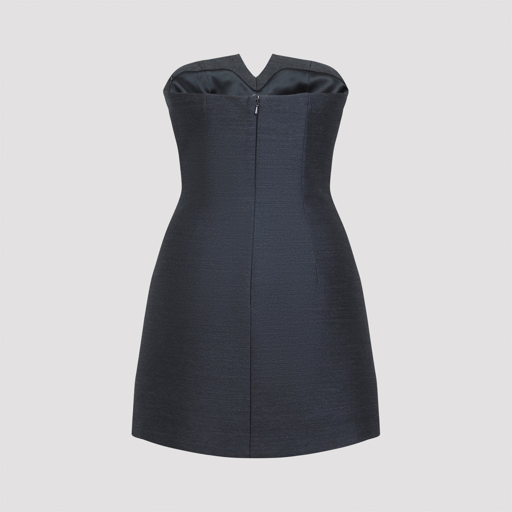Alberta Ferretti Tailoring Off Shoulder Dress