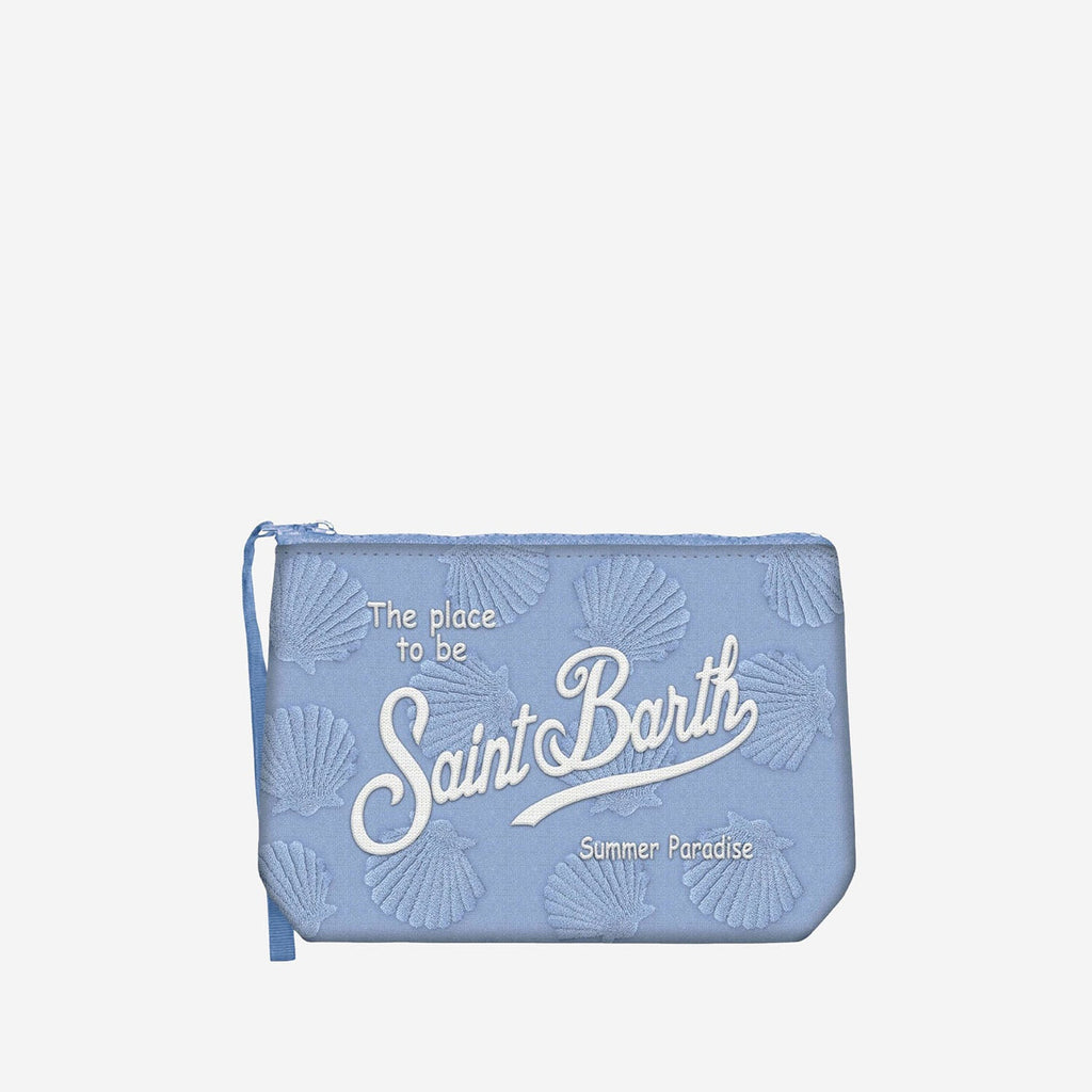 Mc2 Saint Barth Aline Clutch Bag With Logo