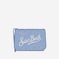 Mc2 Saint Barth Aline Clutch Bag With Logo