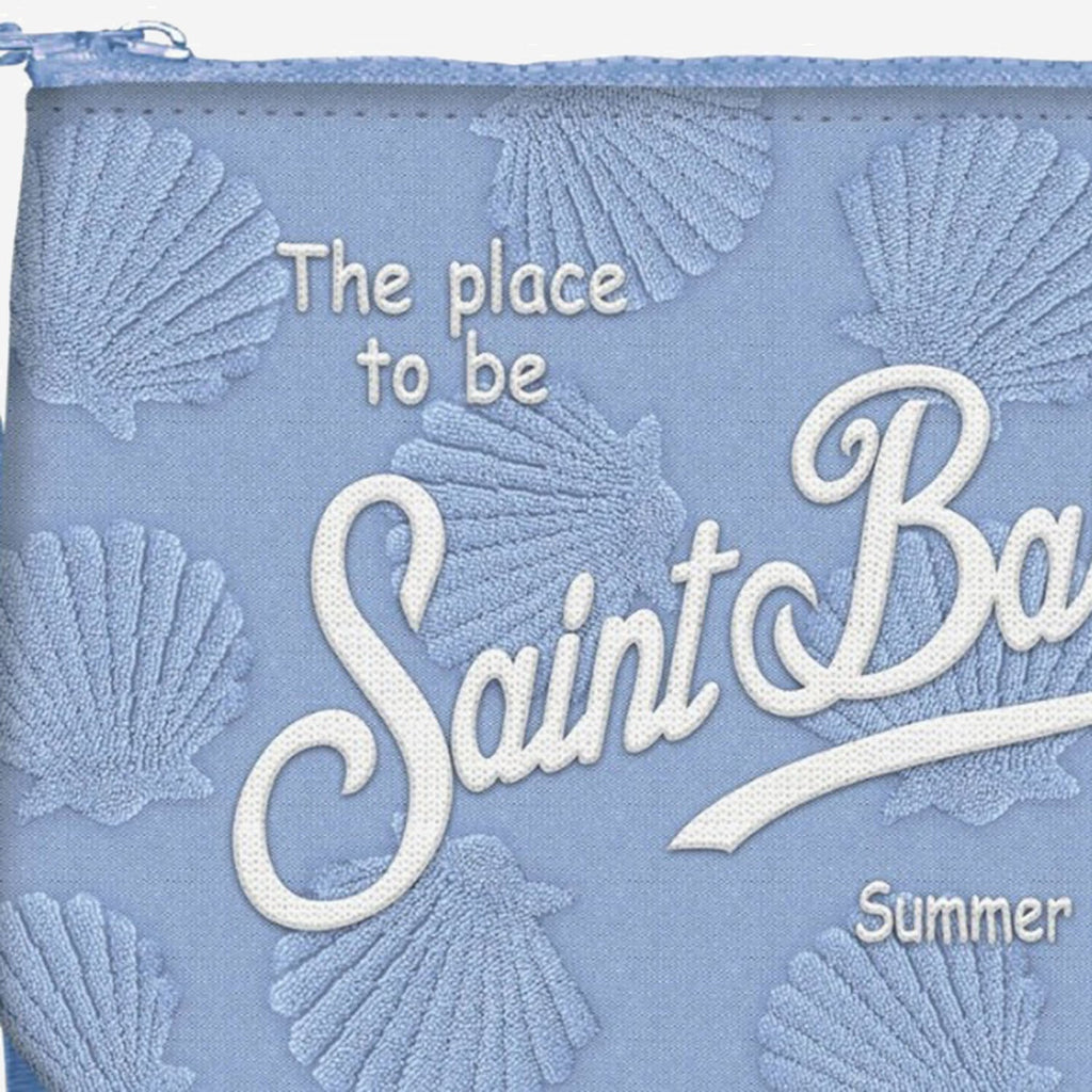 Mc2 Saint Barth Aline Clutch Bag With Logo