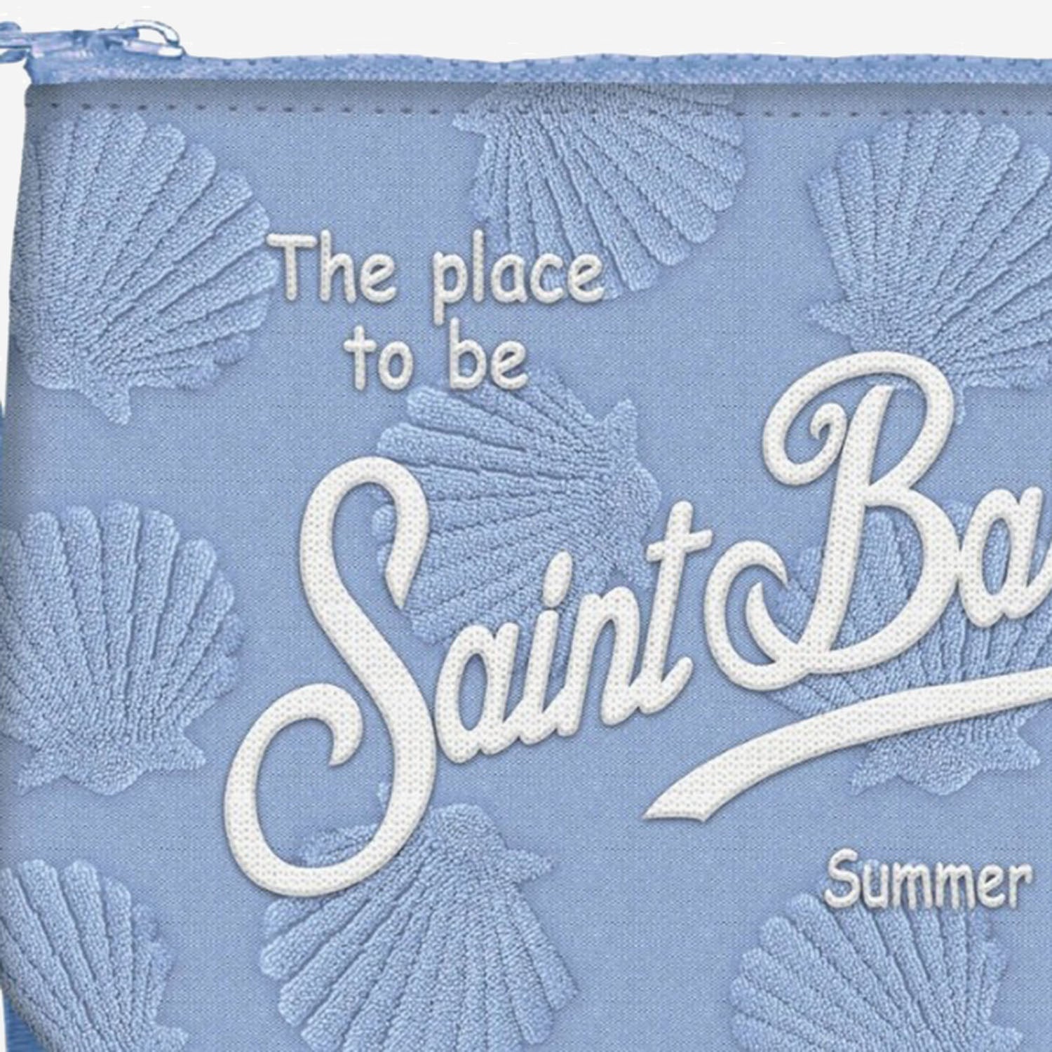 Mc2 Saint Barth Aline Clutch Bag With Logo