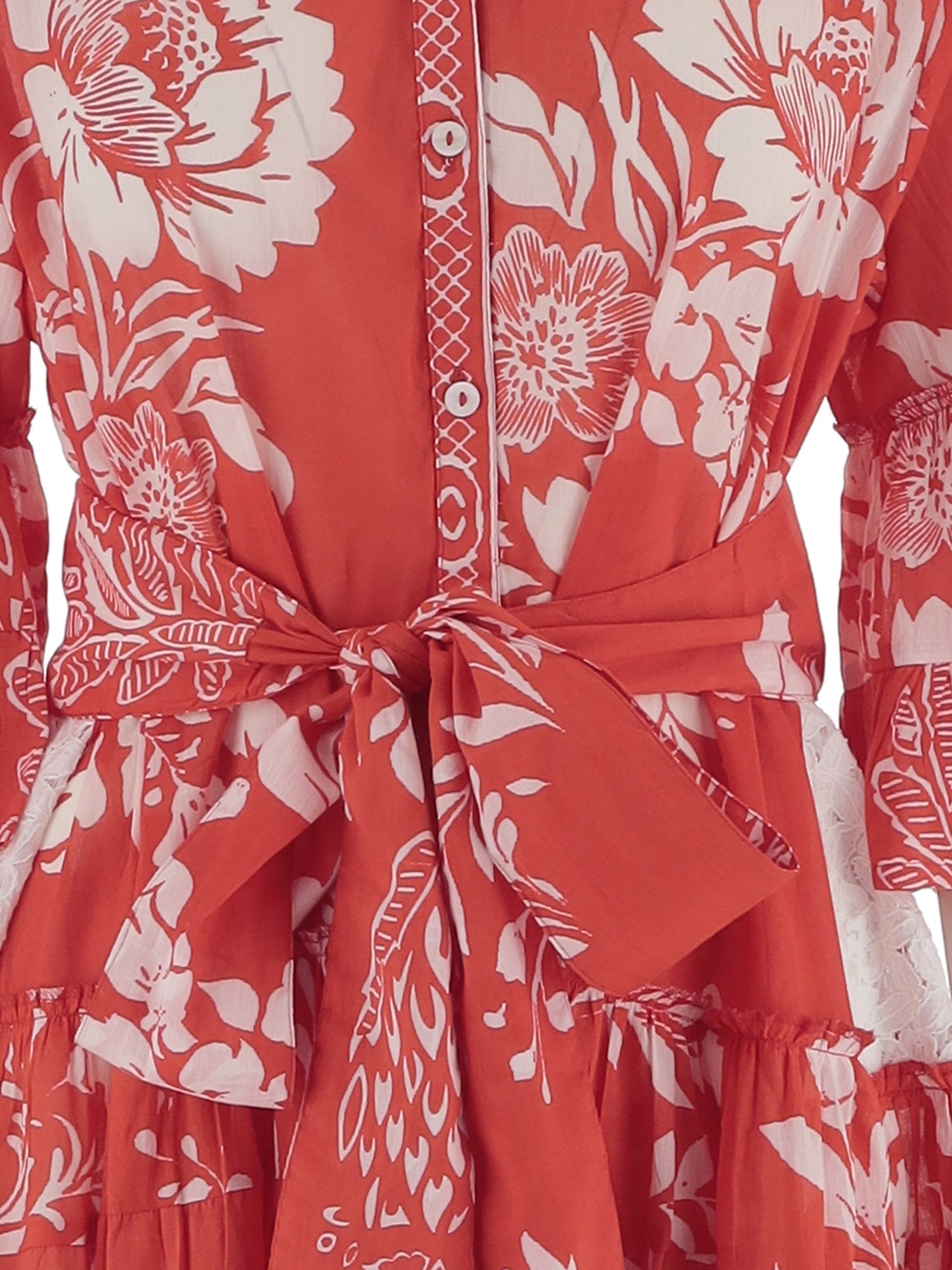 Pep's Cannes Floral Print Cotton Dress