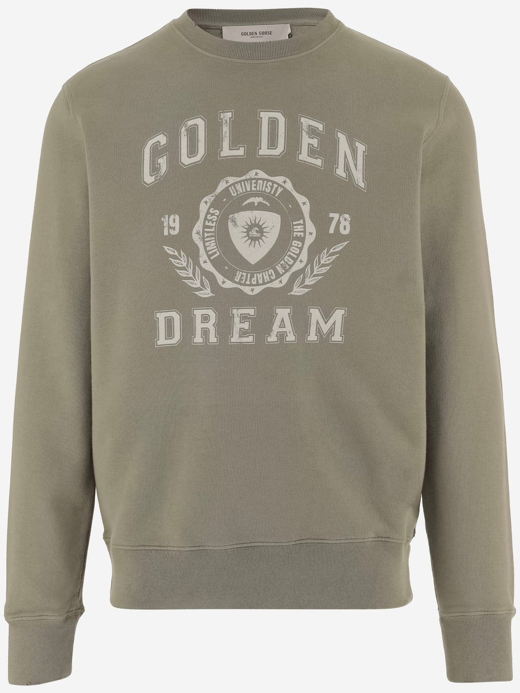 Golden Goose Cotton Sweatshirt With Logo