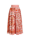 Dolce & Gabbana Majolica Print Skirt