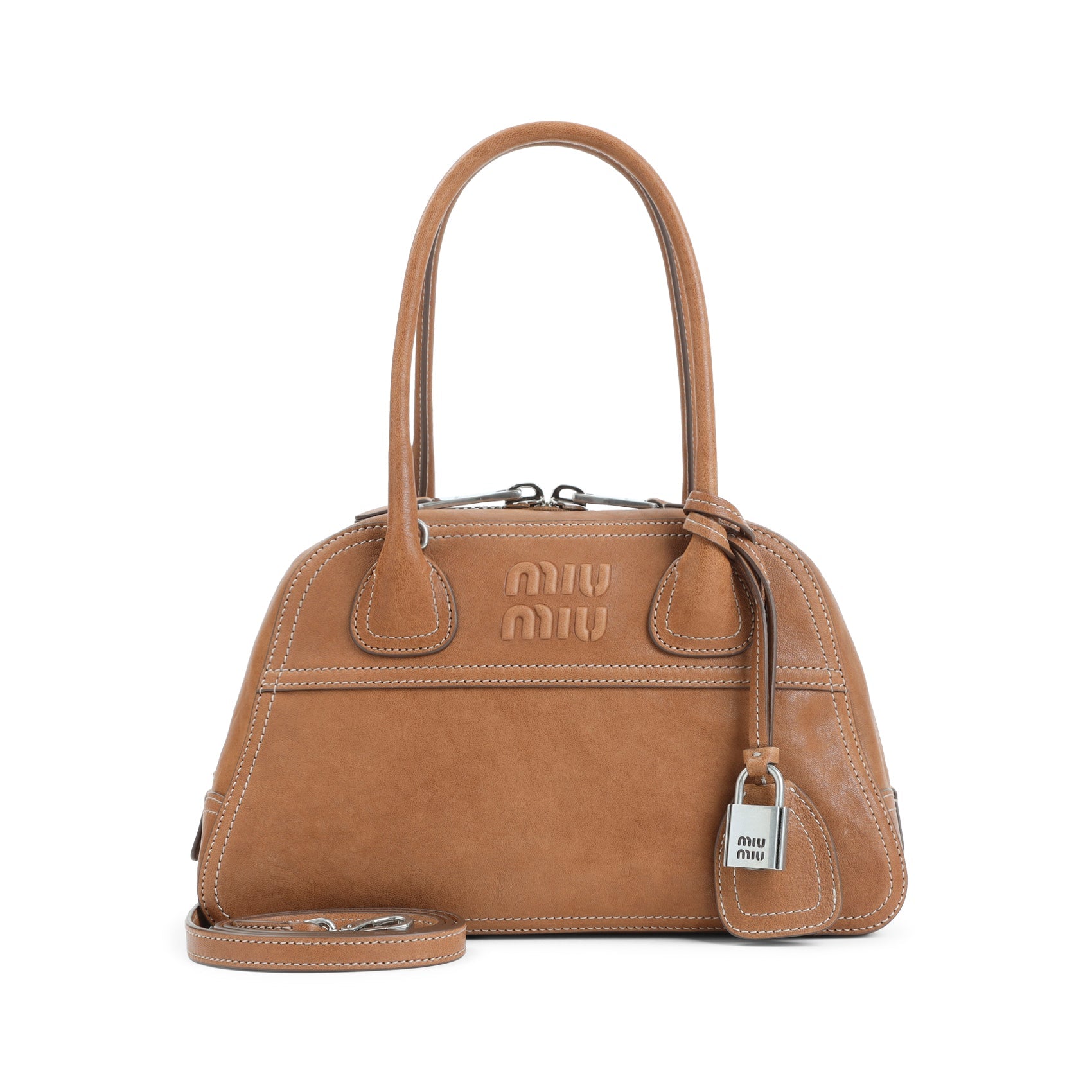 Miu Miu Vivian Nappa Shoulder Bag