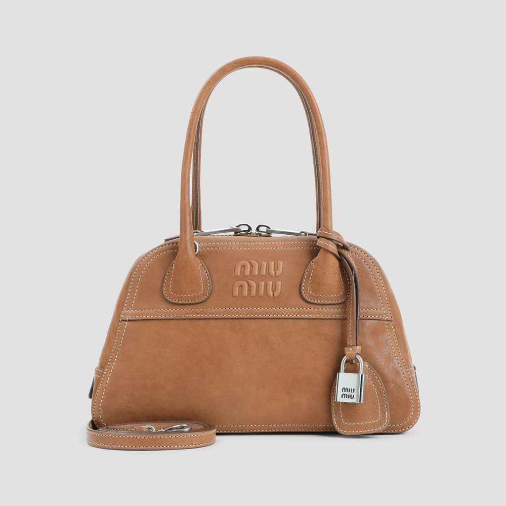 Miu Miu Vivian Nappa Shoulder Bag