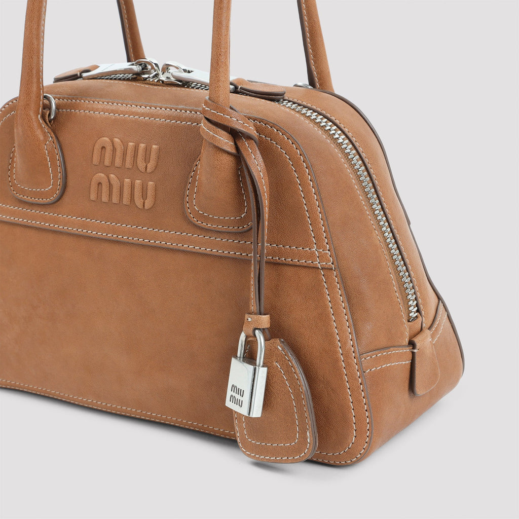 Miu Miu Vivian Nappa Shoulder Bag