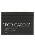 Off White Portacarte "Quote"